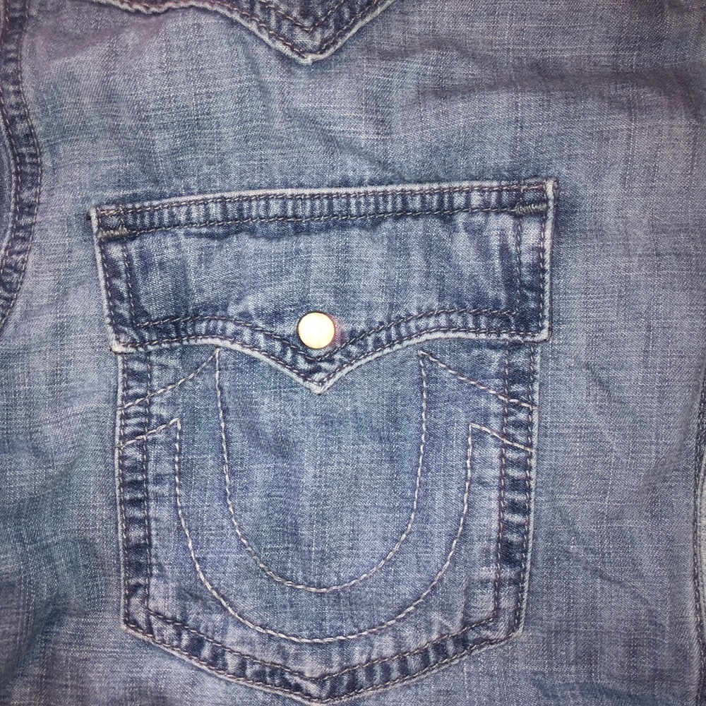 True religion button up